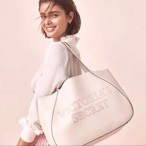 NWT Victorias Secret laser cut logo tote 2021